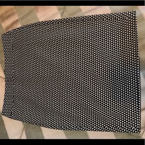 NWT Ann Taylor Unlined Print Skirt